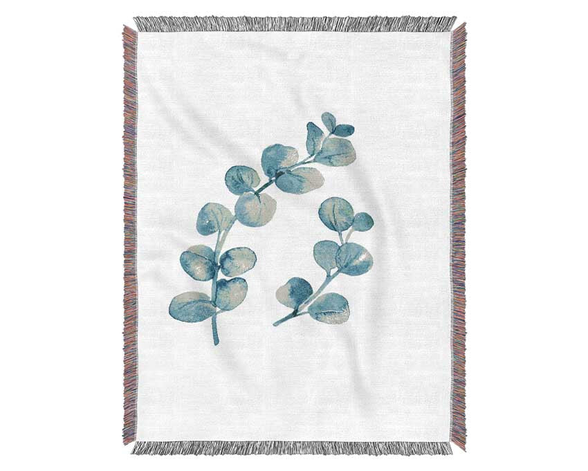 Gentle Leaves Woven Blanket