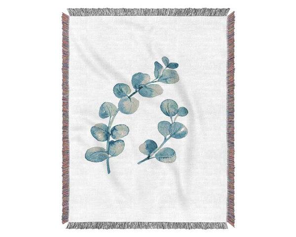 Gentle Leaves Woven Blanket