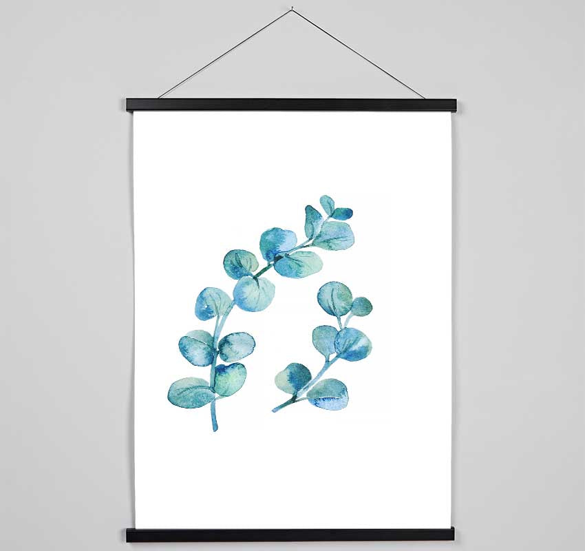 Gentle Leaves Hanging Poster - Wallart-Direct UK