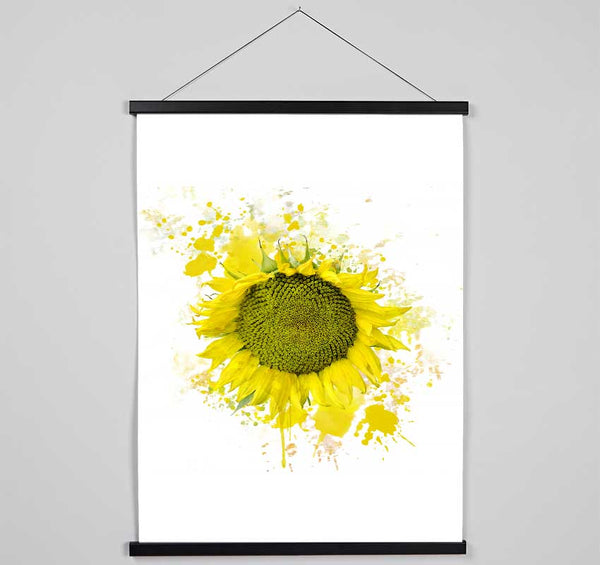 Sunflower Splash 2 Hanging Poster - Wallart-Direct UK