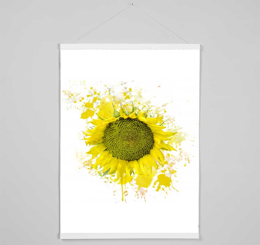 Sunflower Splash 2 Hanging Poster - Wallart-Direct UK