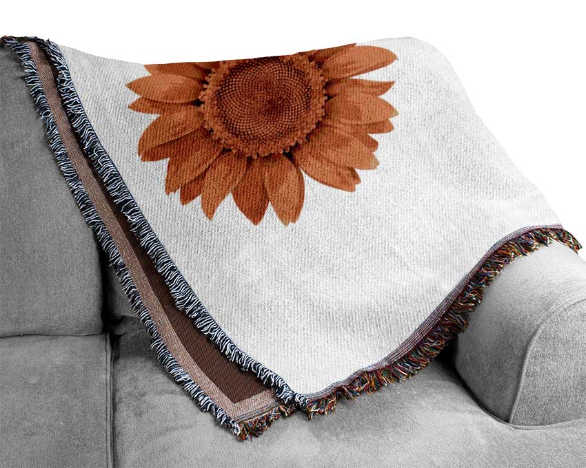 Sunflower Trio Woven Blanket