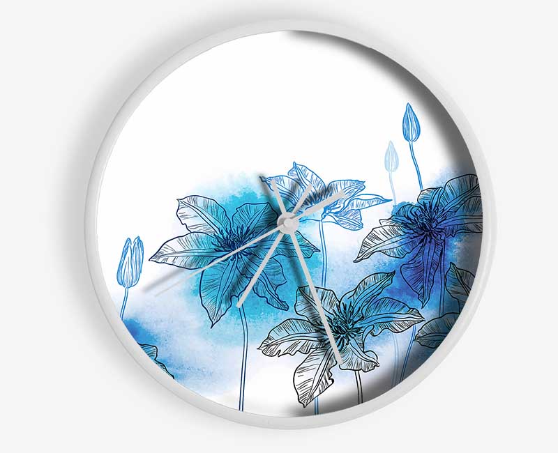 Just Blues Clock - Wallart-Direct UK