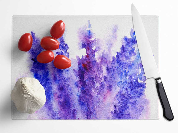 Larkspur Beauty Glass Chopping Board