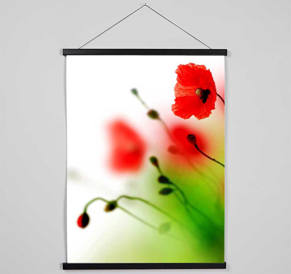 Poppy Whisper Hanging Poster - Wallart-Direct UK