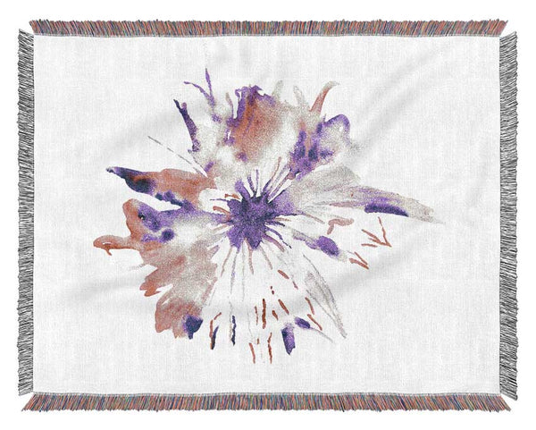 Stunning Petals Woven Blanket