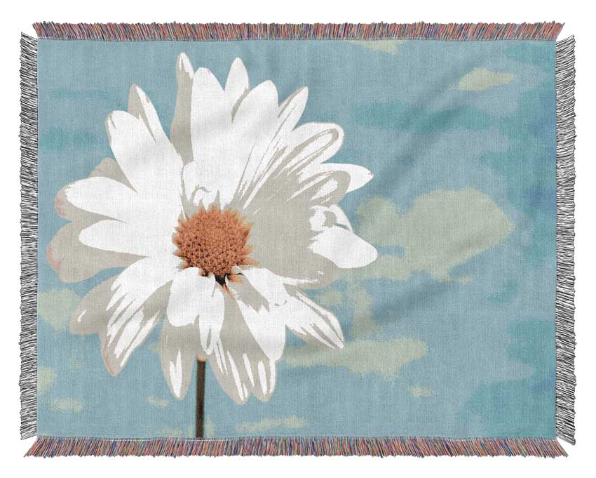 Daisy Skies Woven Blanket