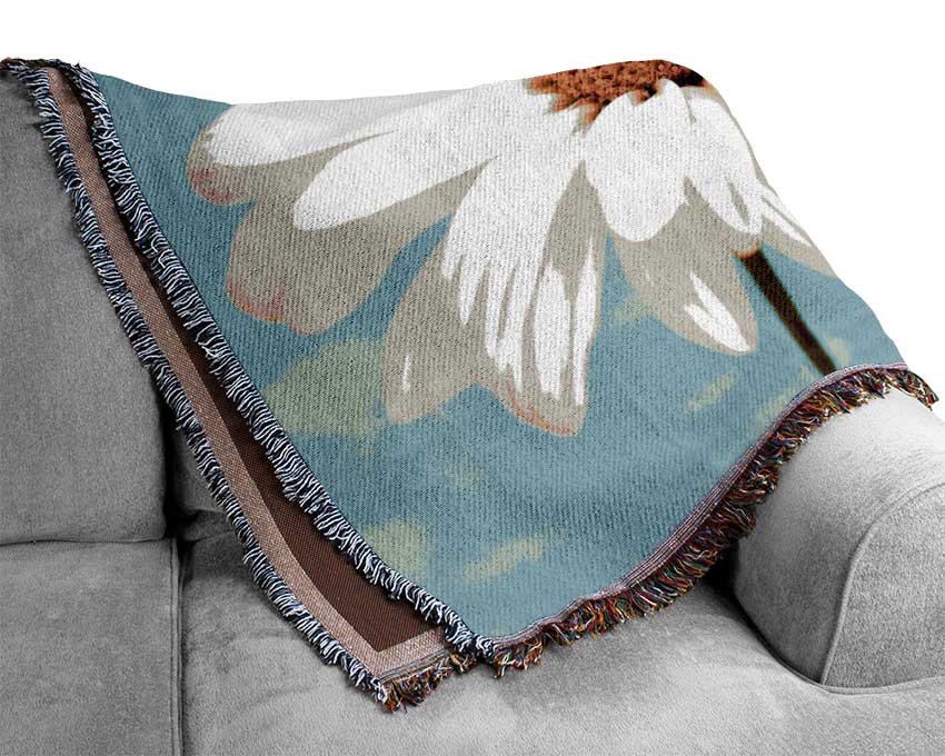 Daisy Skies Woven Blanket