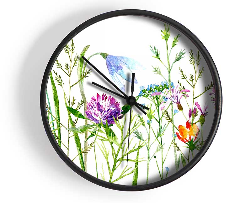 English Garden Clock - Wallart-Direct UK