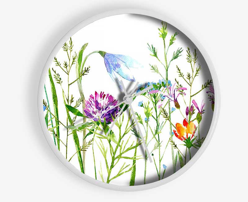 English Garden Clock - Wallart-Direct UK