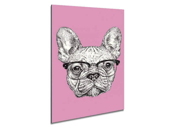 French Bulldog In Glasses