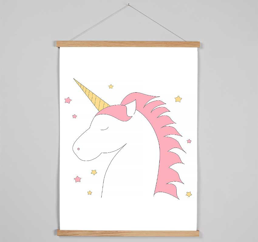 Magical Unicorn Hanging Poster - Wallart-Direct UK