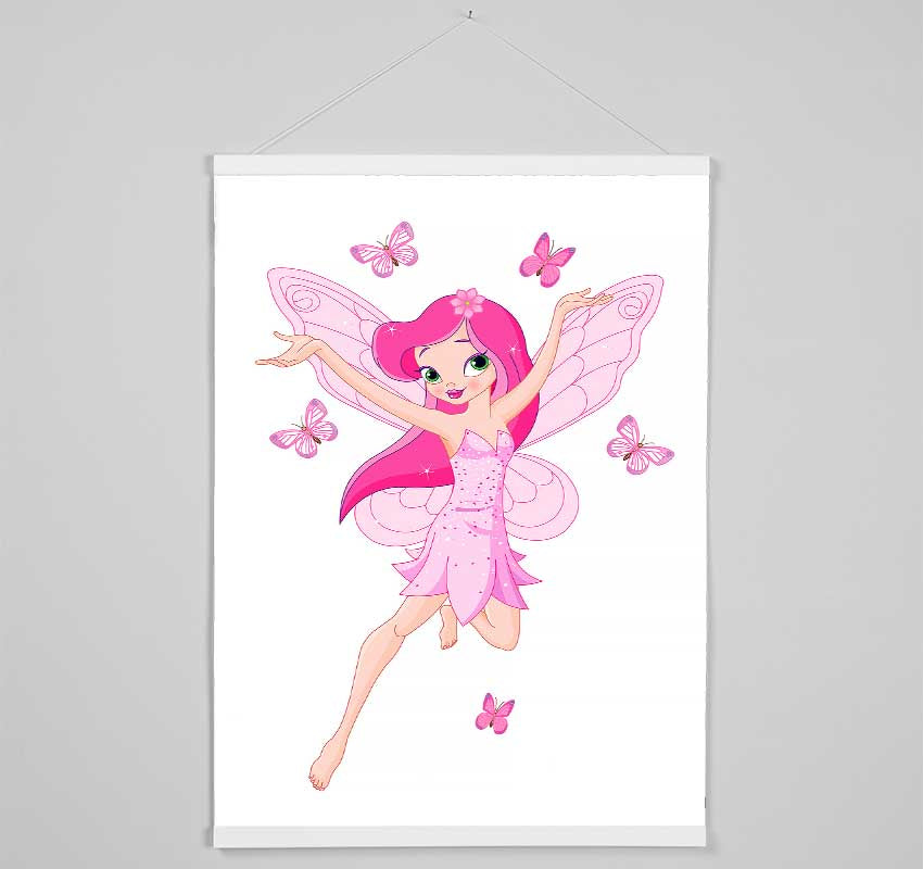 Butterfly Fairy Hanging Poster - Wallart-Direct UK