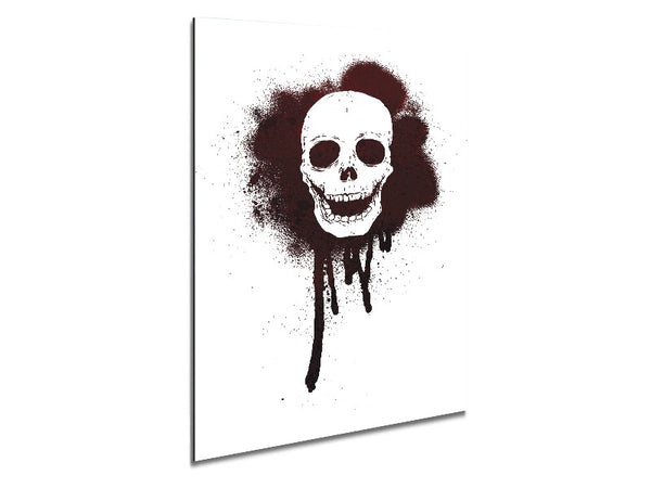 Spray Paint Skull