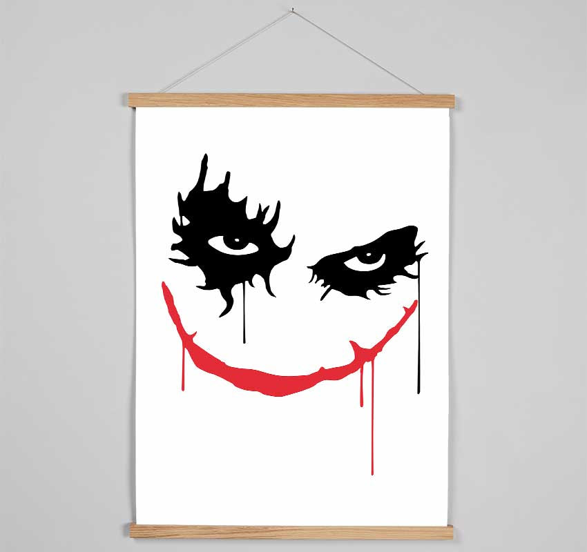 Joker Face Hanging Poster - Wallart-Direct UK