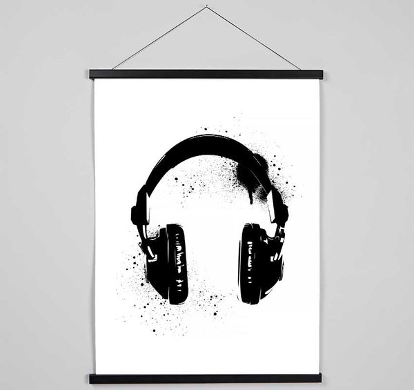 Headphone Funk Hanging Poster - Wallart-Direct UK