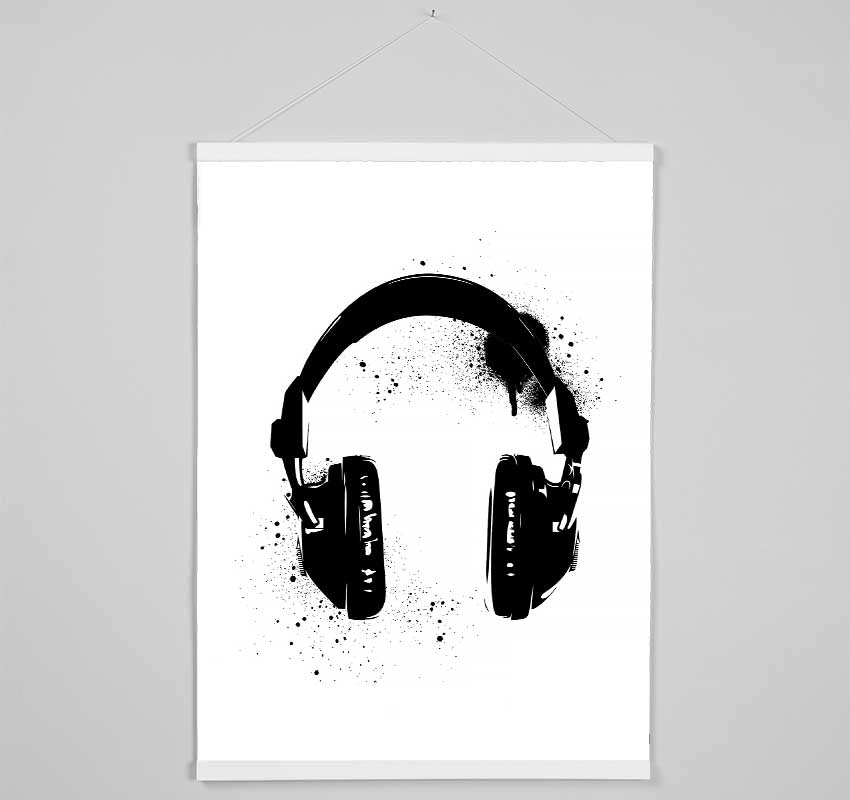 Headphone Funk Hanging Poster - Wallart-Direct UK