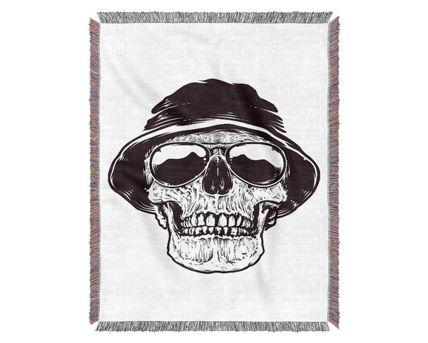 Cool Skull Woven Blanket