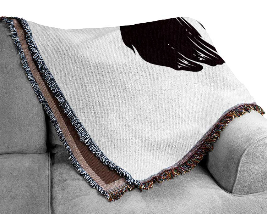 Cool Skull Woven Blanket