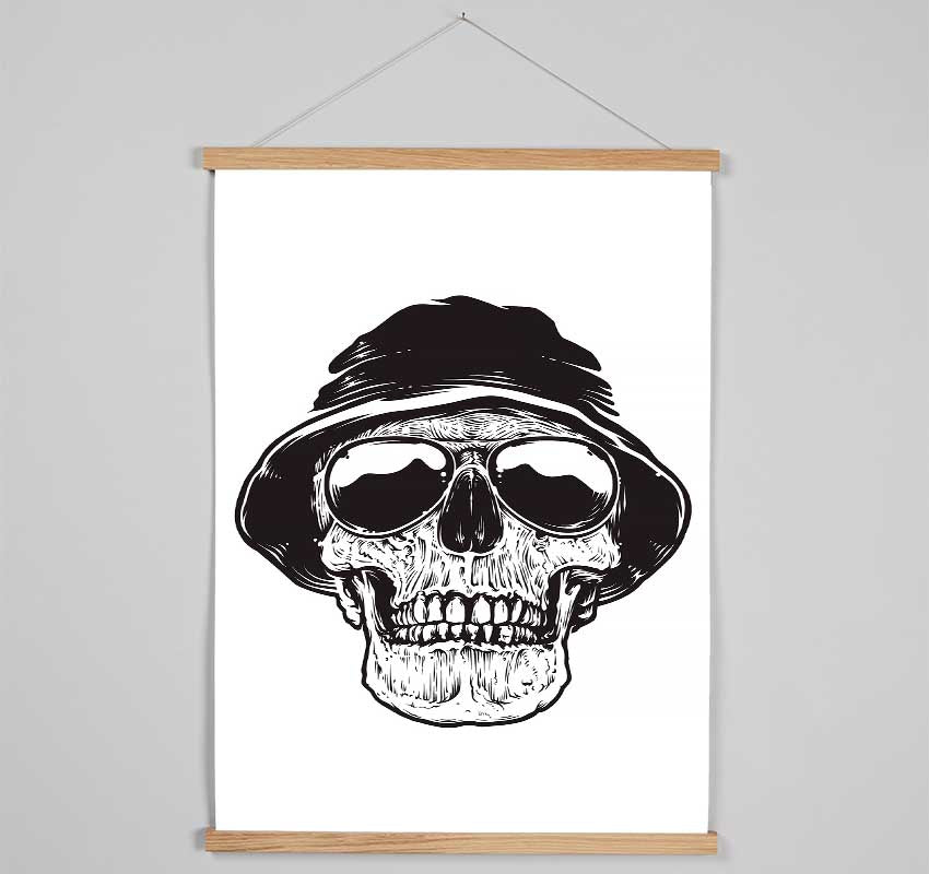 Cool Skull Hanging Poster - Wallart-Direct UK