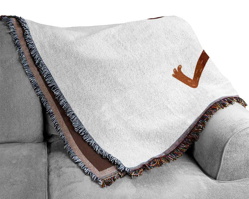 Monkey Fun Woven Blanket