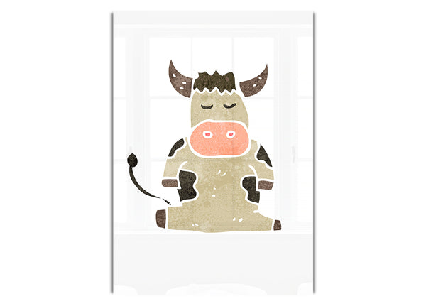 Sitting Cow