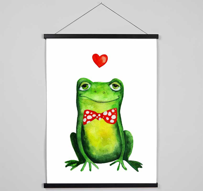 Frog Love Hanging Poster - Wallart-Direct UK