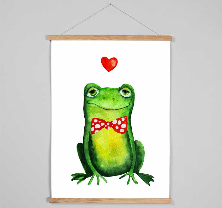 Frog Love Hanging Poster - Wallart-Direct UK