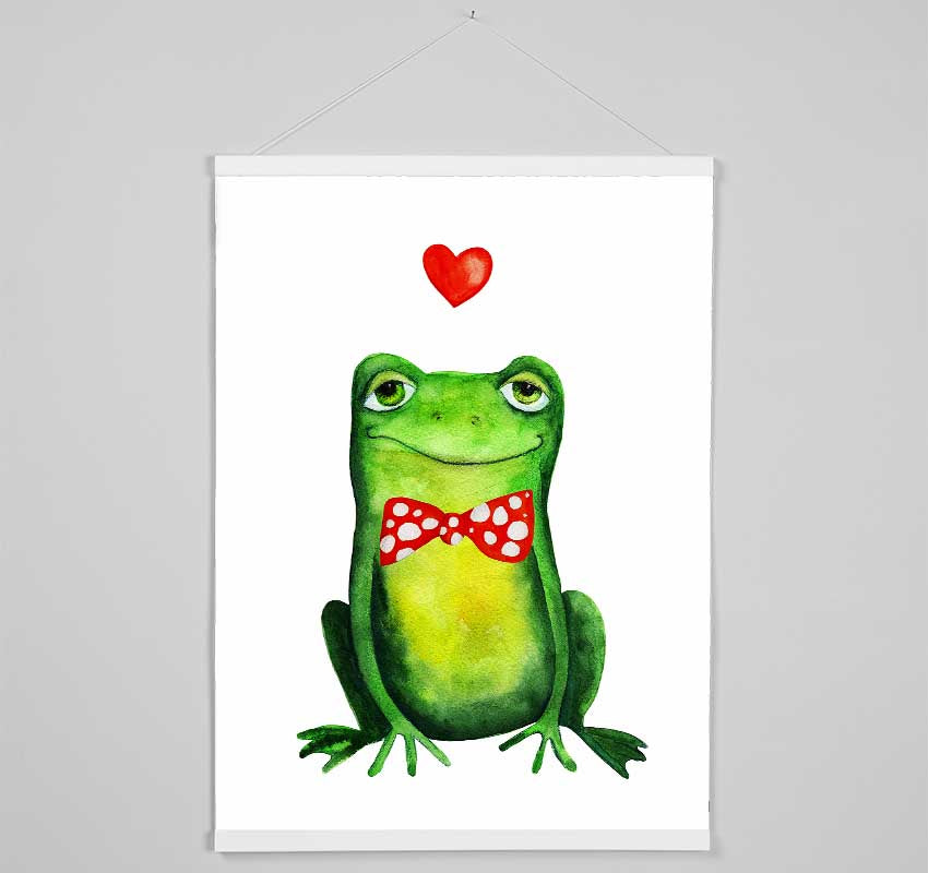 Frog Love Hanging Poster - Wallart-Direct UK