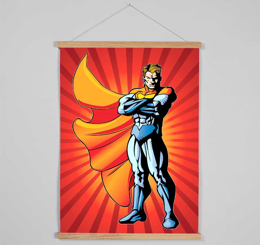 Superhero 1 Hanging Poster - Wallart-Direct UK