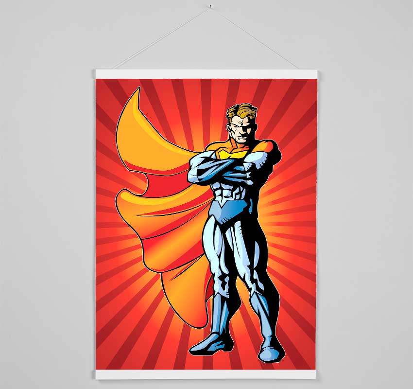 Superhero 1 Hanging Poster - Wallart-Direct UK