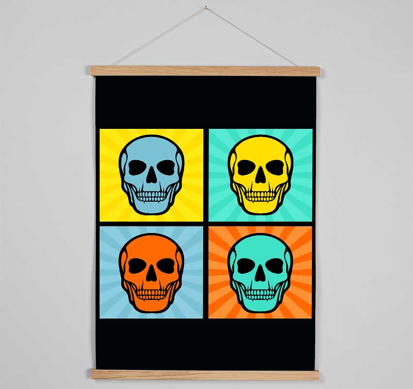 Smiling Skulls Hanging Poster - Wallart-Direct UK