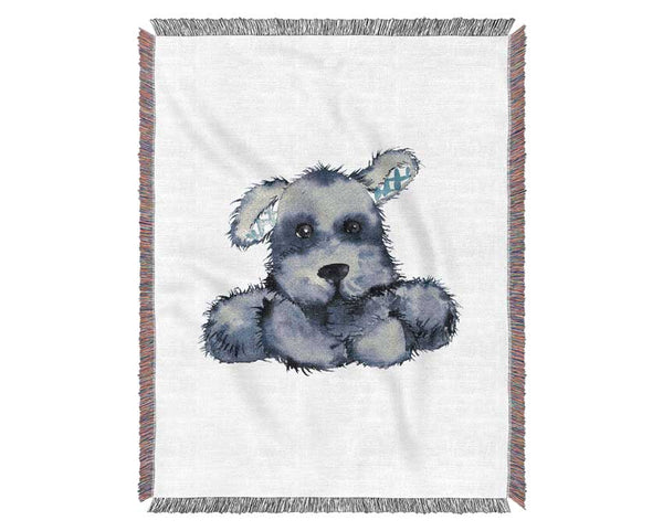 Cute Puppy Love Woven Blanket