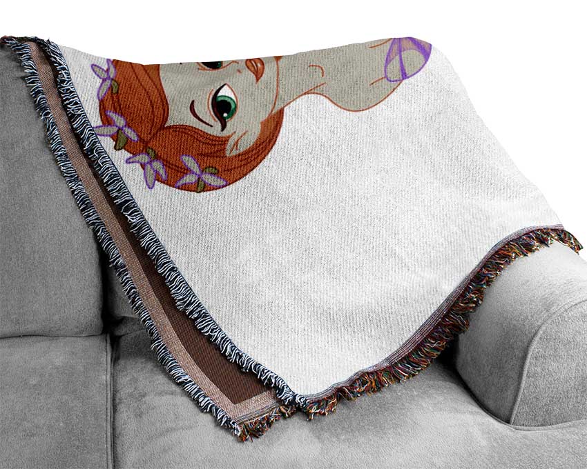 Mermaid Splash Woven Blanket