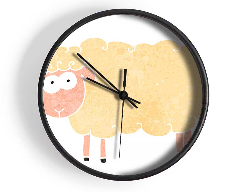 My Name Is Wooly Clock - Wallart-Direct UK