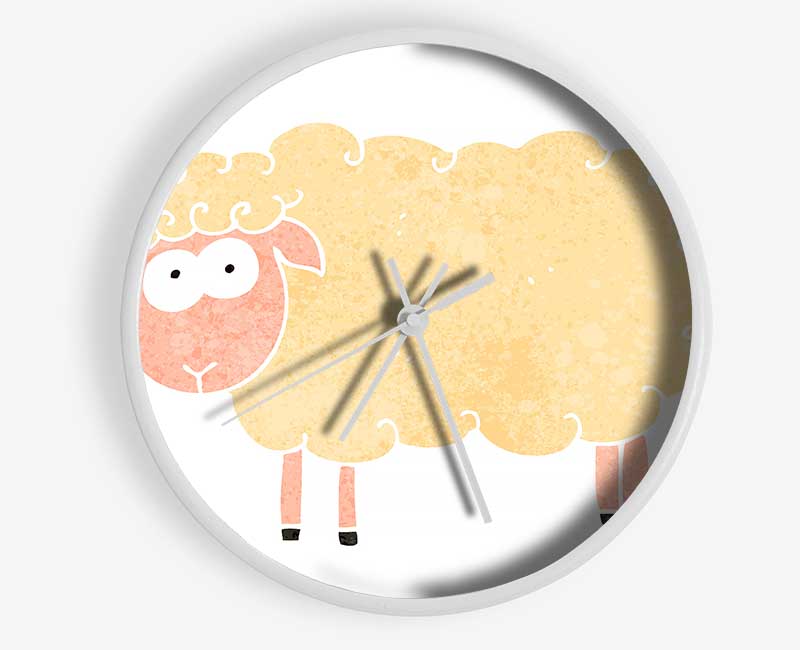 My Name Is Wooly Clock - Wallart-Direct UK