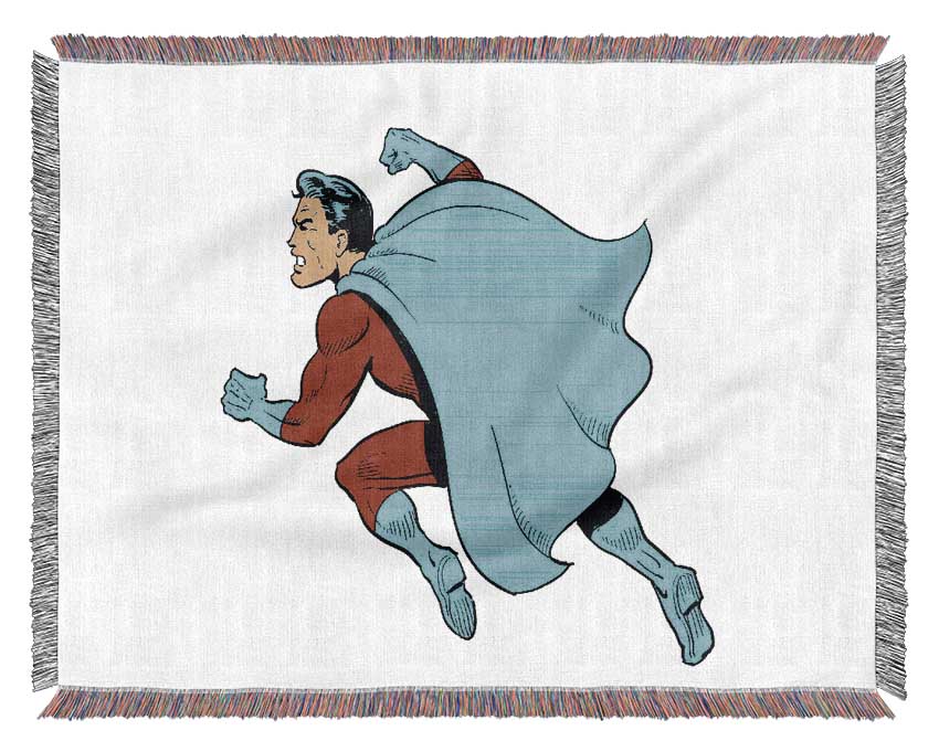 Superhero 3 Woven Blanket