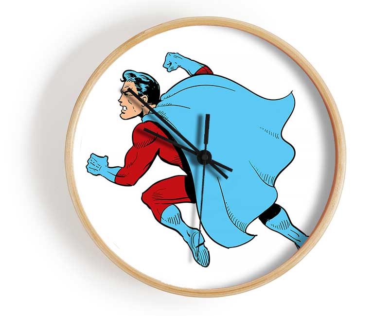 Superhero 3 Clock - Wallart-Direct UK