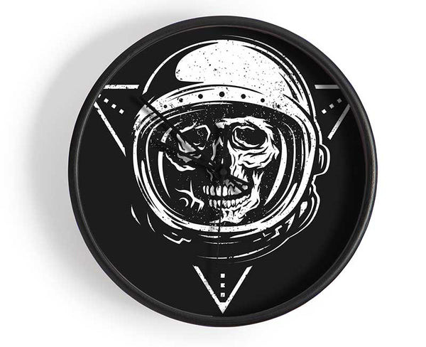 Spaceman Skull Clock - Wallart-Direct UK