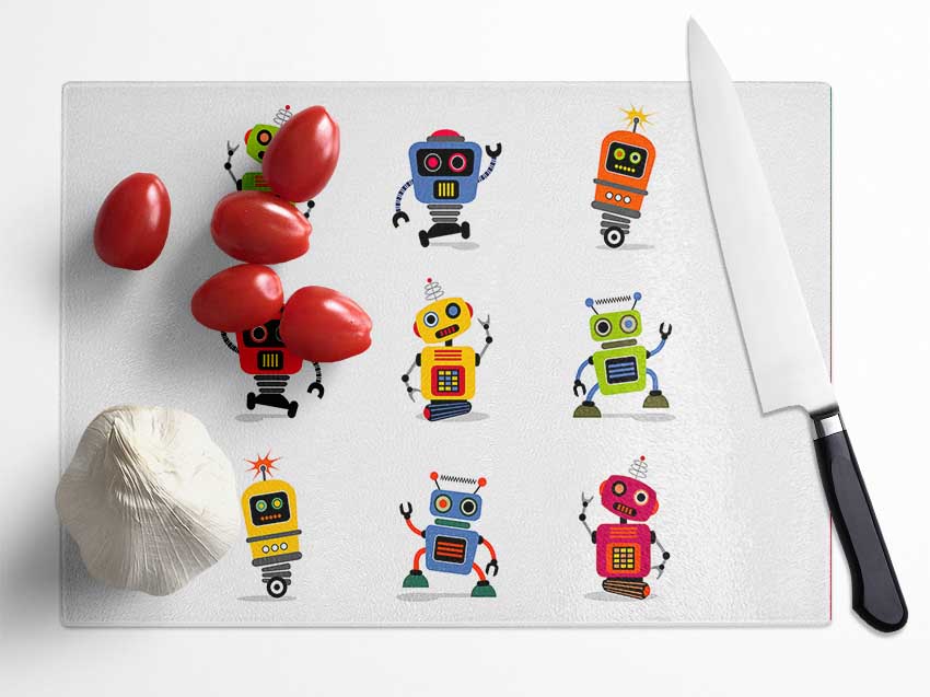 Robot Tribe Glass Chopping Board