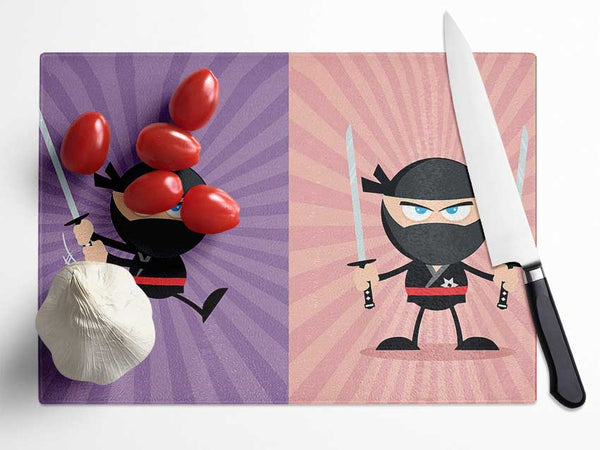 Ninja Duo Glass Chopping Board