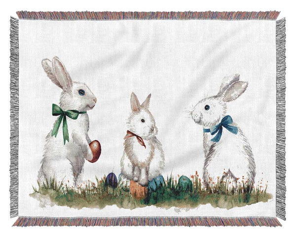 Easter Egg Surprise Woven Blanket