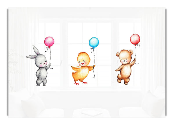 Animal Balloon Family