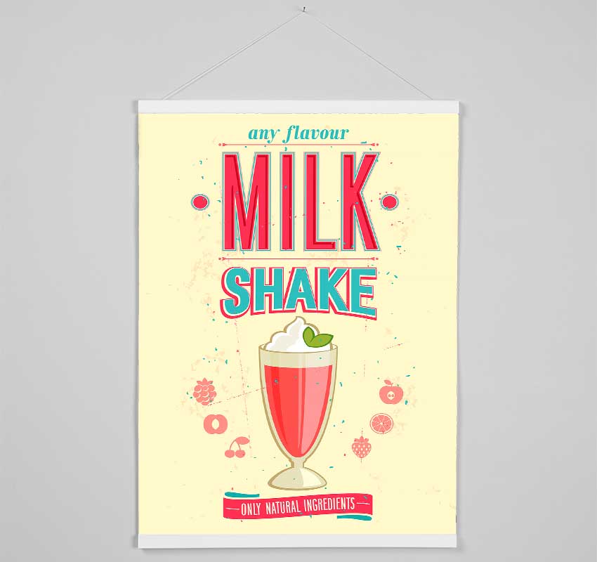 Milk Shake Hanging Poster - Wallart-Direct UK