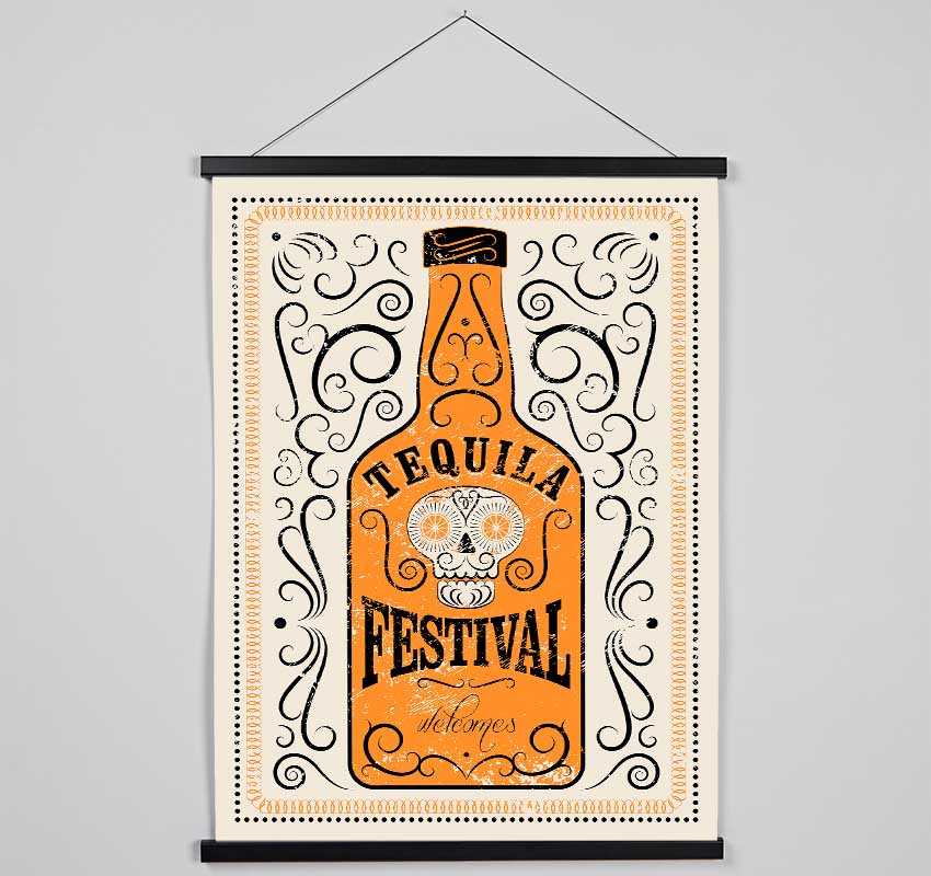 Tequila Festival 2 Hanging Poster - Wallart-Direct UK