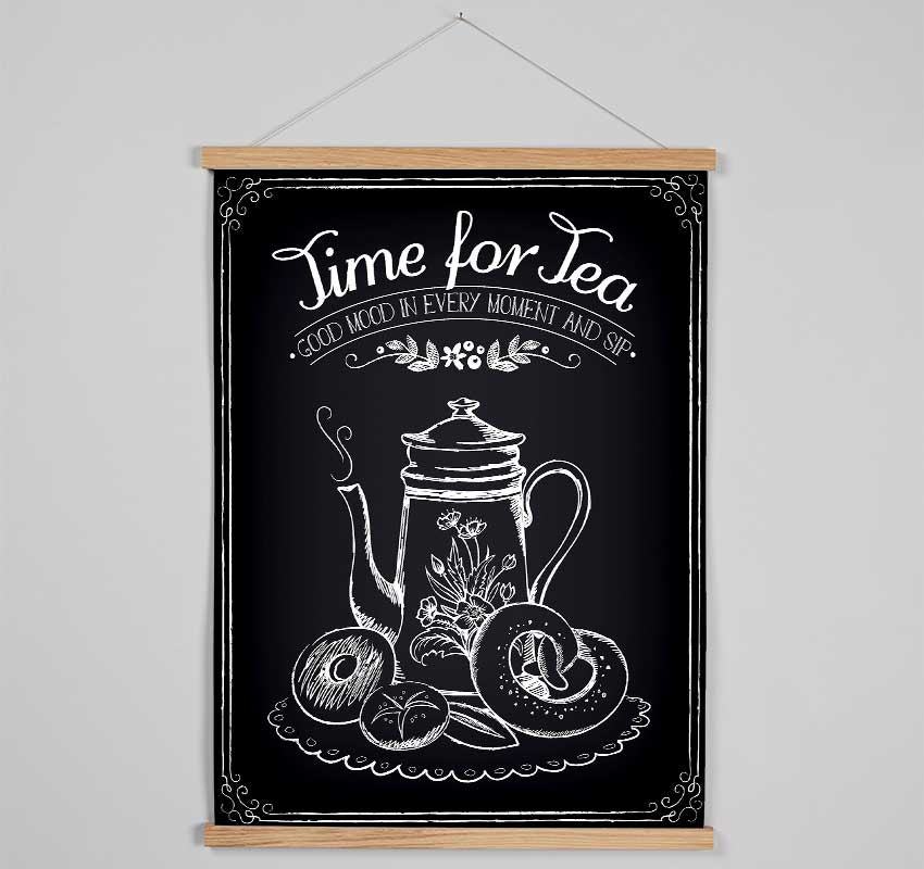 Time For Tea 1 Hanging Poster - Wallart-Direct UK