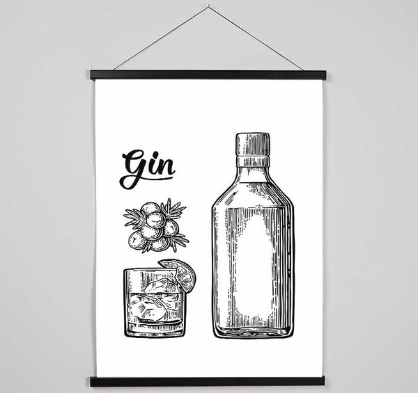 Gin And Tonic Over Ice 4 Hanging Poster - Wallart-Direct UK