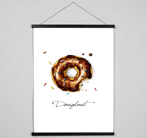 Chocolate Doughnut Hanging Poster - Wallart-Direct UK