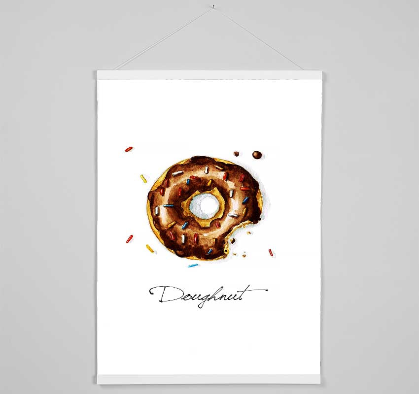 Chocolate Doughnut Hanging Poster - Wallart-Direct UK