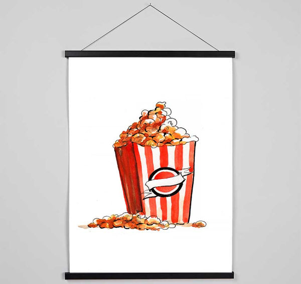 Time For Popcorn Hanging Poster - Wallart-Direct UK